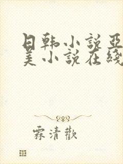 日韩小说亚洲欧美小说在线