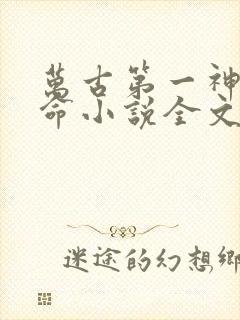 万古第一神李天命小说全文免费阅读无弹窗