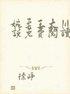 婉柔王大川的小说免费阅读