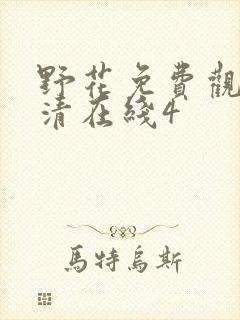 野花免费观看高清在线4