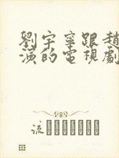 刘宇宁跟赵露思演的电视剧