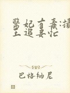 医妃有毒:摄政王追妻忙