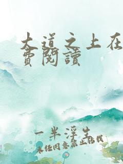 大道之上在线免费阅读