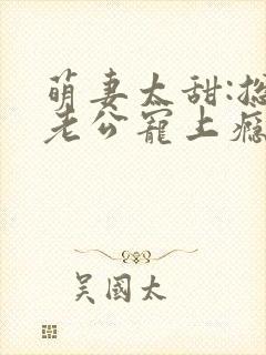 萌妻太甜:总裁老公宠上瘾