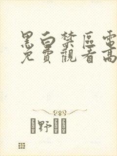 黑白禁区电视剧免费观看高清