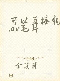 可以直接观看的,av毛片