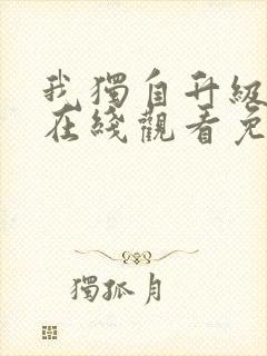我独自升级漫画在线观看免费观看