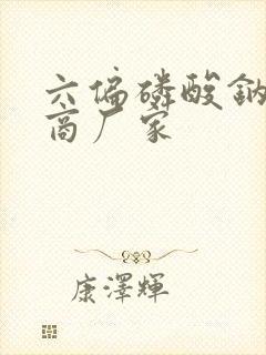 六偏磷酸钠供应商厂家
