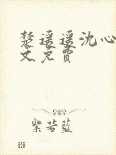 楚遥遥沈心颜全文免费