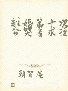 离婚第十次后老公哭着求复婚小说