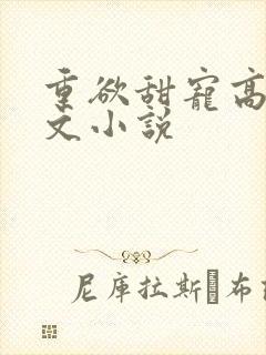 重欲甜宠高h辣文小说