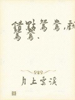 错点鸳鸯,戏点鸳鸯.