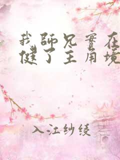 我师兄实在太稳健了主角境界