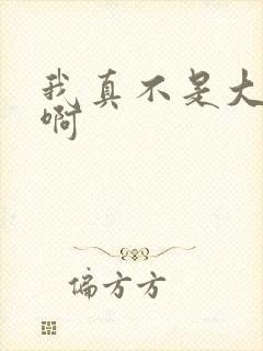 我真不是大明星啊