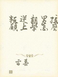 叛逆期男孩子不愿上学怎么办
