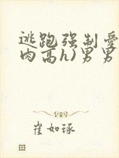 逃跑强制爱(巨肉高h)男男