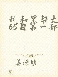 我和黑帮大佬365日第一部