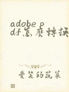 adobe pdf怎么转换成excel