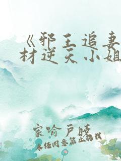 《邪王追妻:废材逆天小姐》