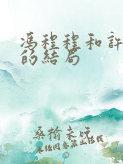 冯程程和许文强的结局