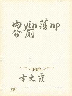 肉yin荡np公厕