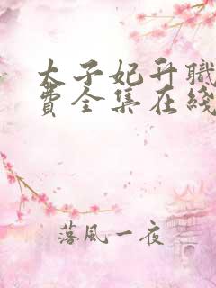 太子妃升职记免费全集在线观看