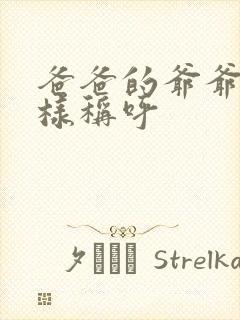 爸爸的爷爷怎么样称呼
