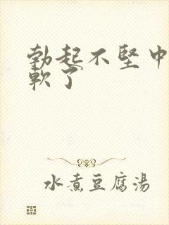 勃起不坚中途就软了