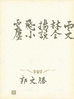 云飞扬林雨初云尘小说全文阅