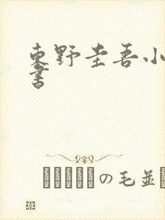 东野圭吾小说听书