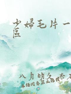 少妇毛片一二三区