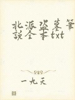 北派盗墓笔记小说全本txt