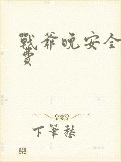 战爷晚安全文免费