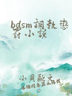 bdsm调教惩罚小说