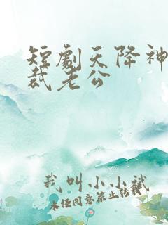 短剧天降神秘总裁老公