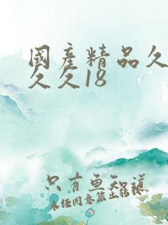国产精品久久久久久18