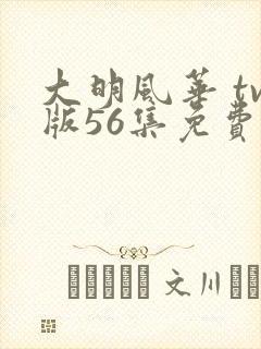 大明风华 tv版56集免费