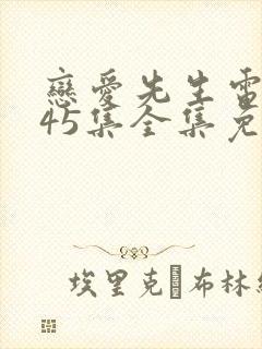 恋爱先生电视剧45集全集免费