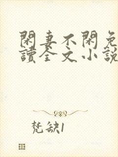 闲妻不闲免费阅读全文小说