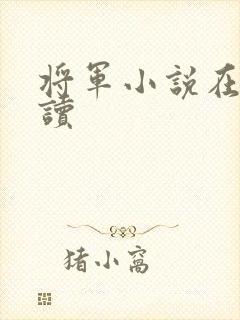 将军小说在线阅读