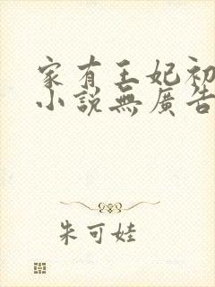 家有王妃初长成小说无广告