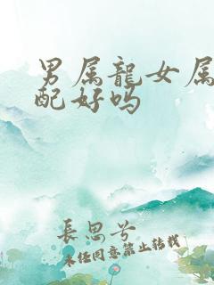 男属龙女属马婚配好吗