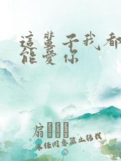 这辈子我都不可能爱你