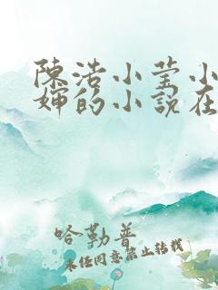 陈浩小莹小丽二婶的小说在哪可以看