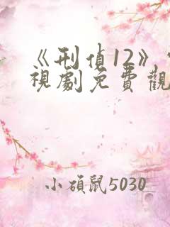 《刑侦12》电视剧免费观看完整版