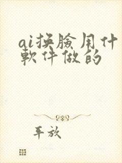 ai换脸用什么软件做的