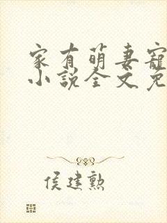 家有萌妻宠上天小说全文免费阅读正版