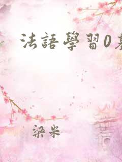 法语学习0基础