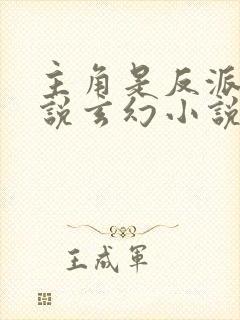 主角是反派的小说玄幻小说