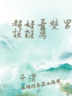 超好看双男主小说推荐